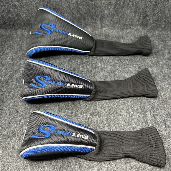 ADAMS GOLF Speedline Golf Club Head Covers 3pc 7 Wood 6 Hybrid 1 Wood - Picture 1 of 11